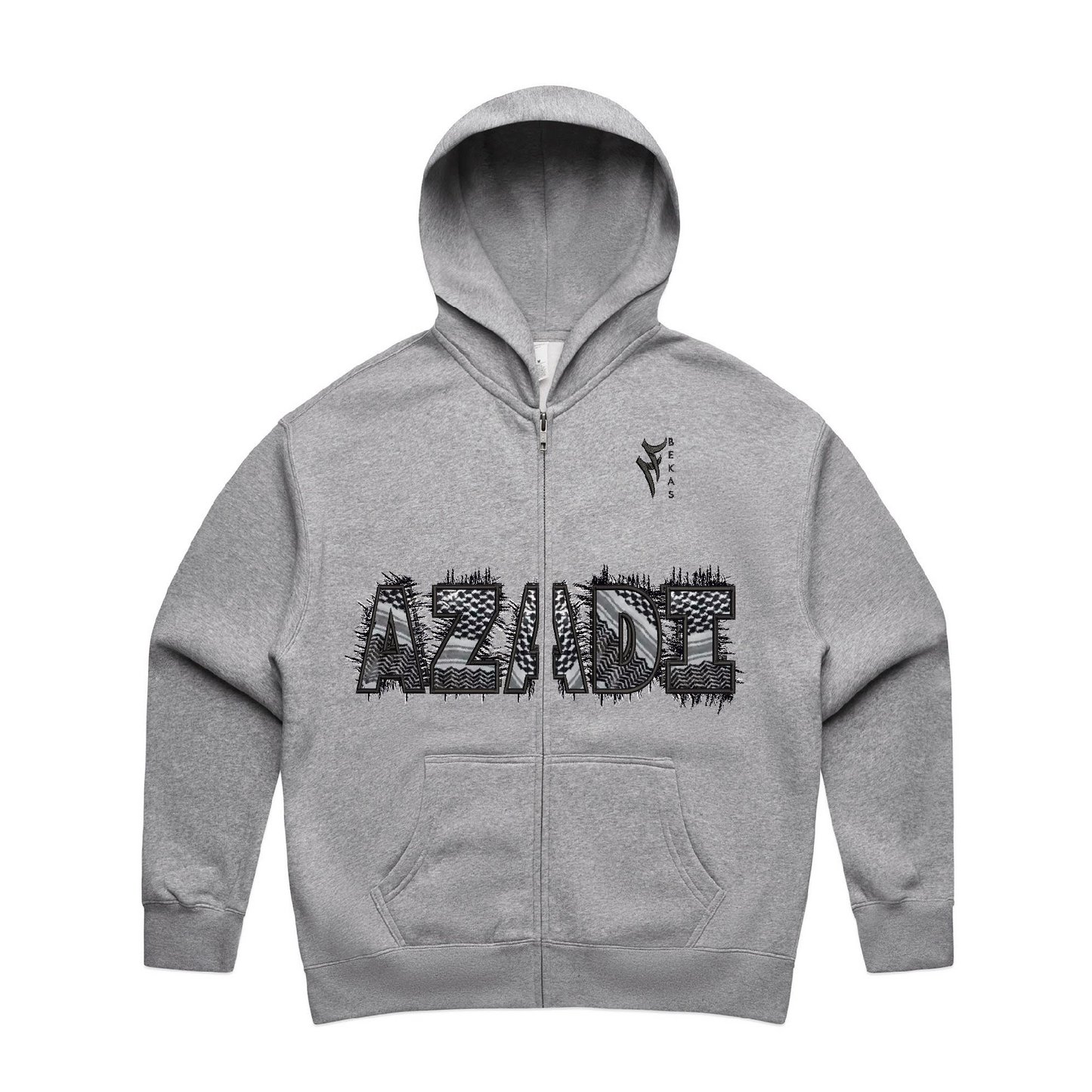 Azadi Zip Hoodie (Fe)