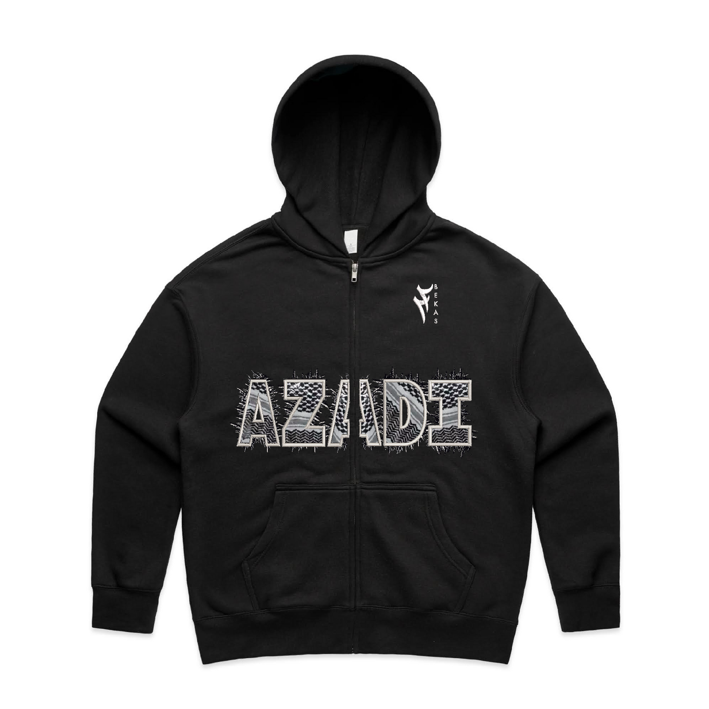 Azadi Zip Hoodie (Fe)